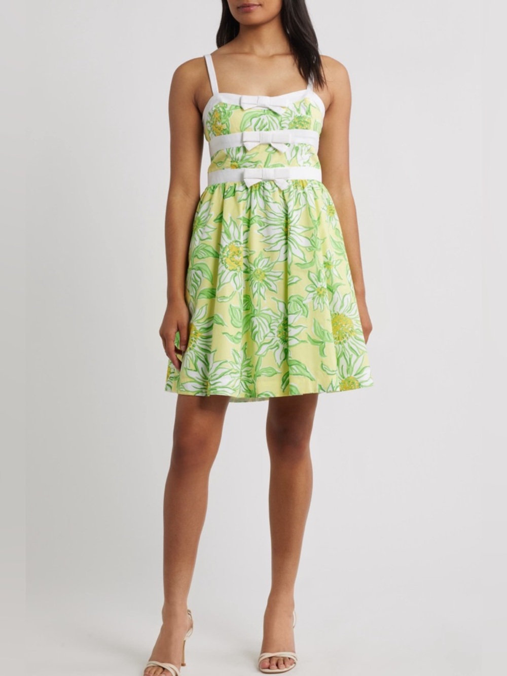 Lilly Pulitzer Cheri Limoncello Sunbelievable Fit & Flare Minidress Size 8 NWT - Picture 4 of 11